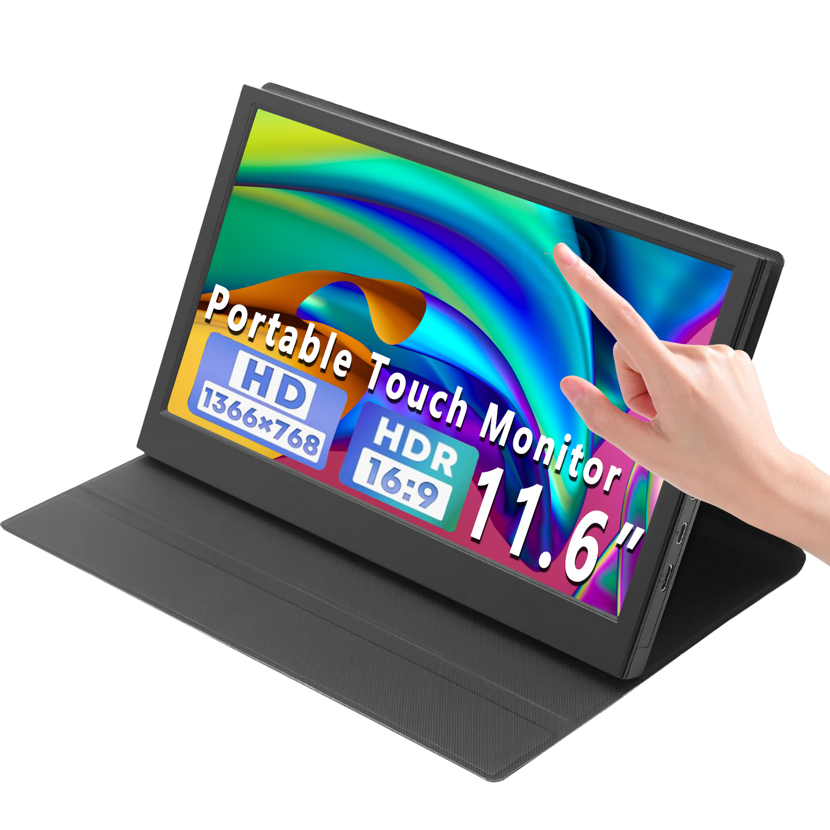 Portable Touchscreen Monitor For Laptop - AHXJKA 11,6 inç Dokunmatik Taşınabilir Monitör,