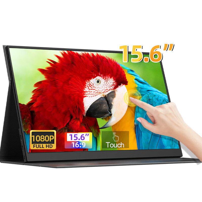Portable Monitor 15.6 Inch 1080P Type C - YENİ Eimio 15.6 İnç FHD 1080P