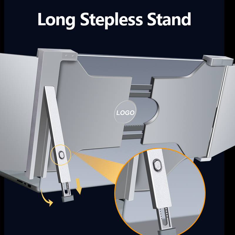 Dual Screen Portable Monitor Extender - 2026 Tak ve Çalıştır 14'' Genişletilebilir