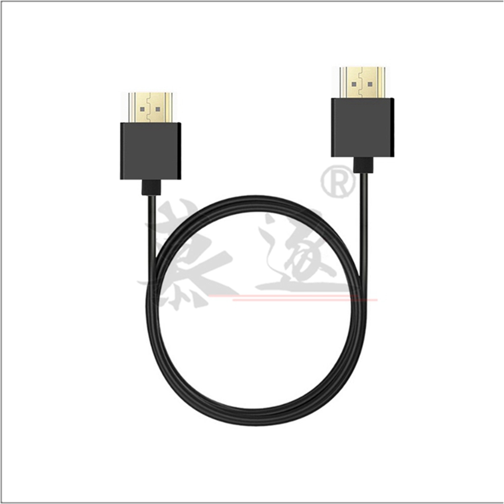 Ultra İnce İnce HDMI Kablosu E - Mini Hdmi To Hdmi Cable Ultra Slim incelemesi ve fiyatı