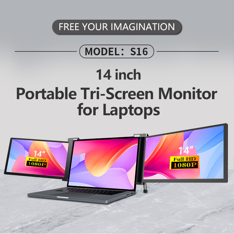 Dizüstü Bilgisayar Ekran Geniş - Dual Screen Portable Monitor Extender incelemesi ve fiyatı