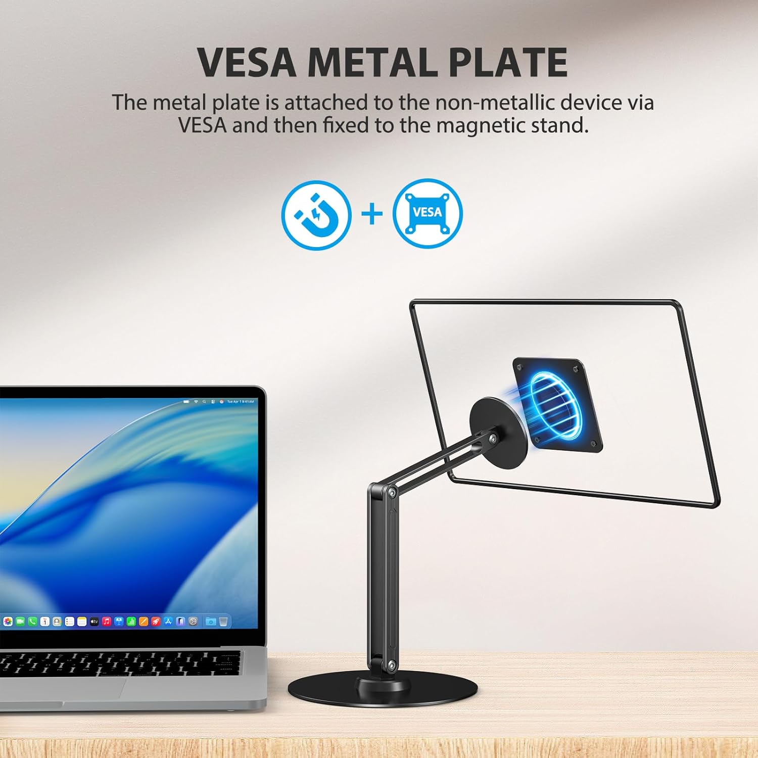 UPERFECT Metal Manyetik VESA 2 - Portable Monitor Mount Arm Vesa 75 incelemesi ve fiyatı