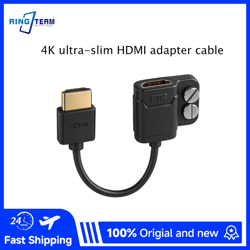 4K Ultra İnce HDMI Adaptör Kab - Mini Hdmi To Hdmi Cable Ultra Slim incelemesi ve fiyatı
