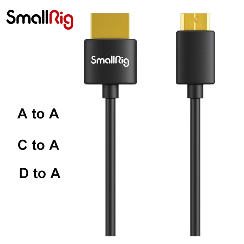 SmallRig Ultra İnce Yüksek Hız - Mini Hdmi To Hdmi Cable Ultra Slim incelemesi ve fiyatı