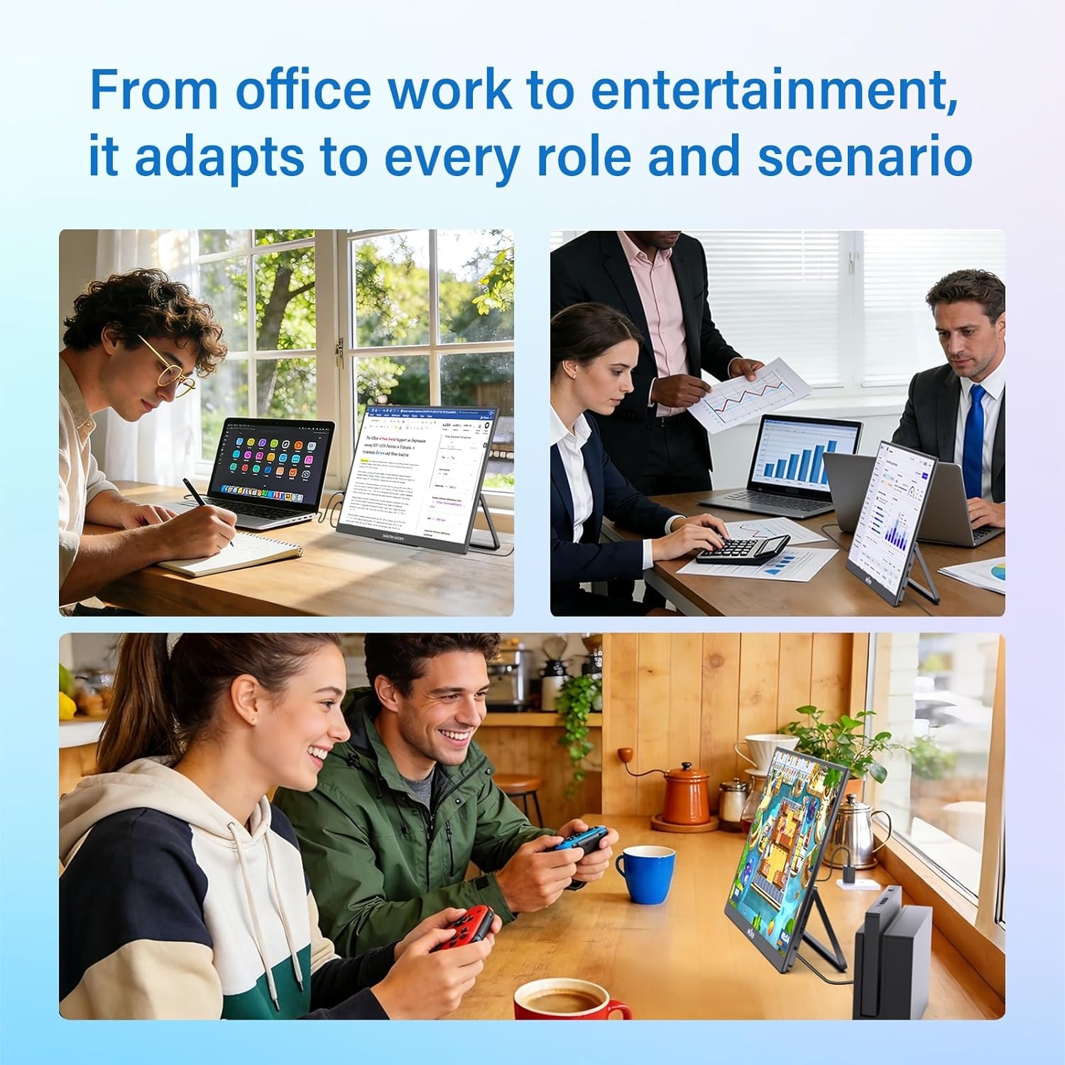 Taşınabilir Monitör, 16 inç, 1 - Dual Screen Portable Monitor Extender incelemesi ve fiyatı