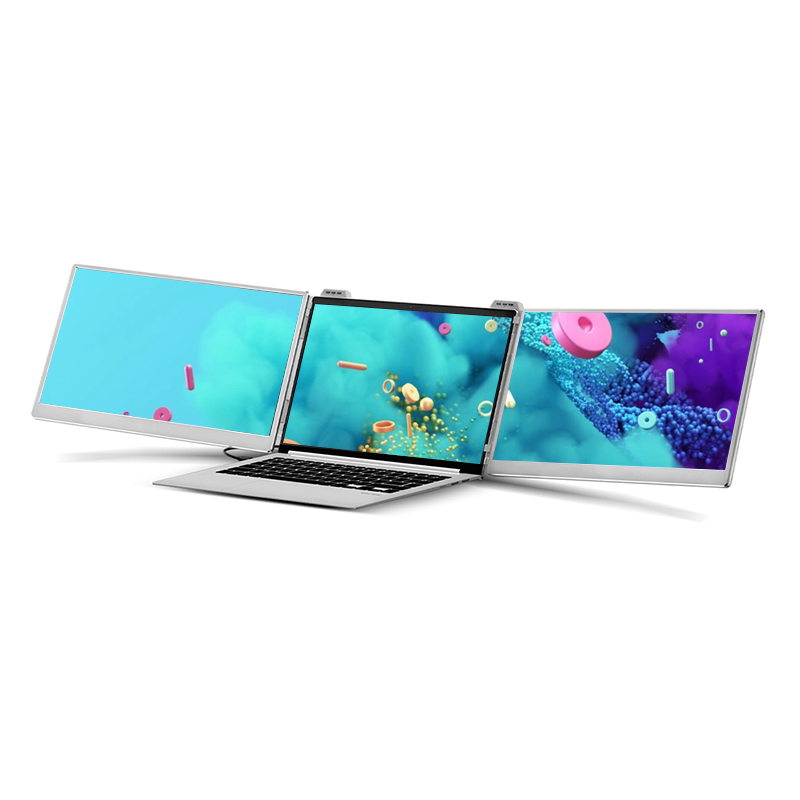 YENİ Abeloe 15.6 İnç Taşınabil - Triple Screen Laptop Monitor Foldable incelemesi ve fiyatı