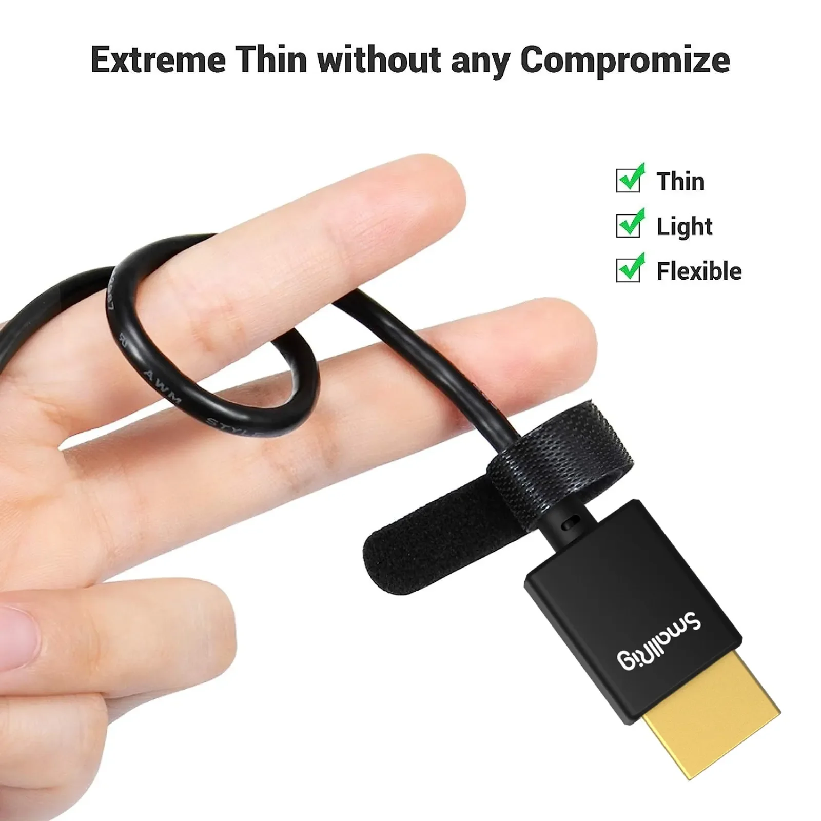SmallRig Ultra İnce Yüksek Hız - Mini Hdmi To Hdmi Cable Ultra Slim incelemesi ve fiyatı