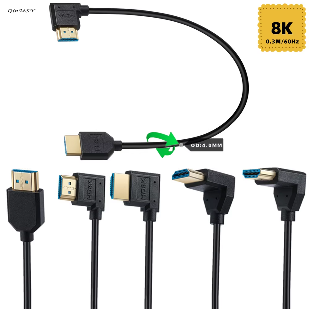 OD4.0mm İnce/Ultra İnce Mikro  - Mini Hdmi To Hdmi Cable Ultra Slim incelemesi ve fiyatı