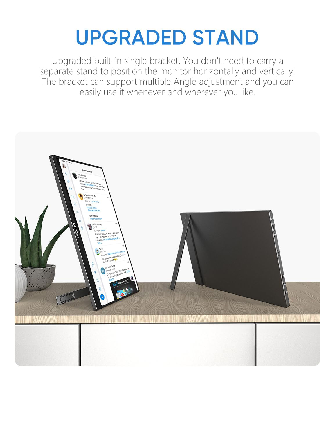 Arzopa A1T Dokunmatik Ekranlı  - Portable Touchscreen Monitor For Laptop incelemesi ve fiyatı
