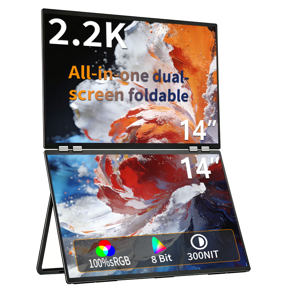 14 İnç Çift Taşınabilir Monitö - Dual Screen Portable Monitor Extender incelemesi ve fiyatı