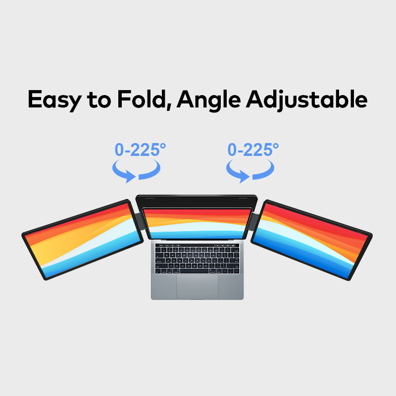 14 İnç Üçlü Ekran Dizüstü Bilg - Dual Screen Portable Monitor Extender incelemesi ve fiyatı