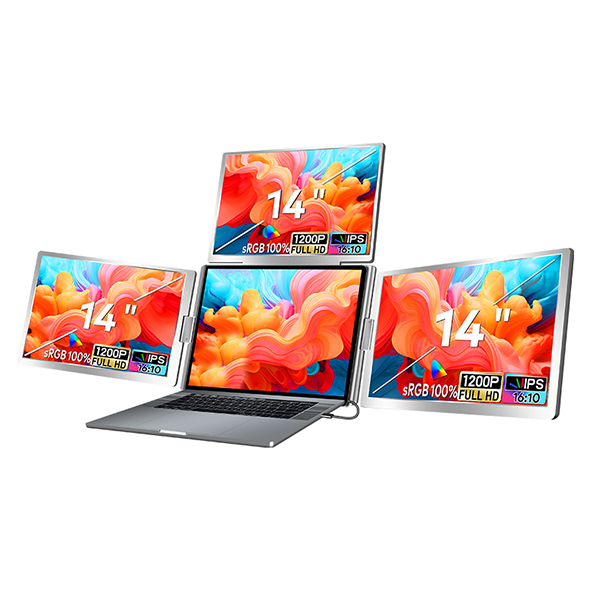 14 inç Dörtlü Dizüstü Bilgisay - Dual Screen Portable Monitor Extender incelemesi ve fiyatı