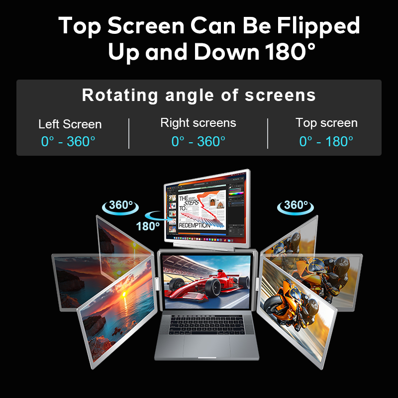 14 inç Dörtlü Dizüstü Bilgisay - Dual Screen Portable Monitor Extender incelemesi ve fiyatı
