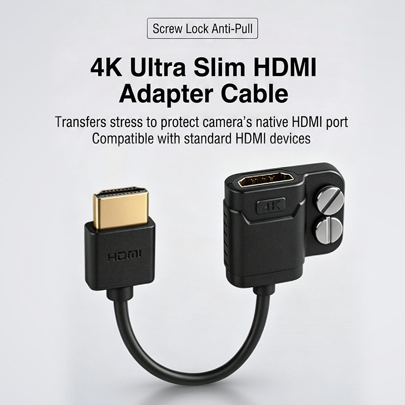 4K Ultra İnce HDMI Adaptörü HD - Mini Hdmi To Hdmi Cable Ultra Slim incelemesi ve fiyatı