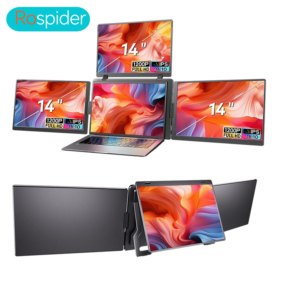 Rospider 14 ila 18,5 inç Üçlü  - Triple Screen Laptop Monitor Foldable incelemesi ve fiyatı
