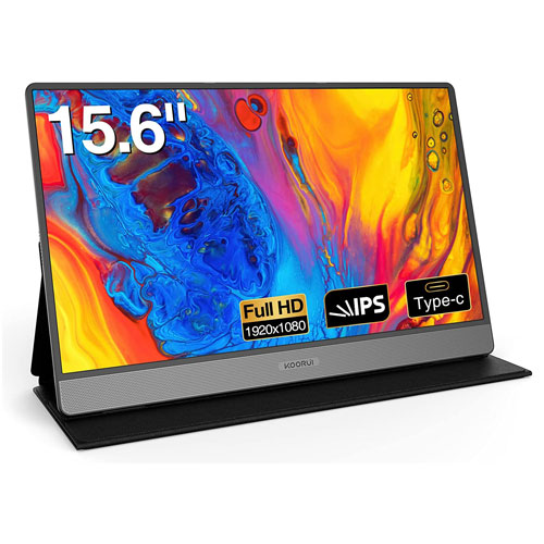 YENİ KOORUI- 15.6 İnç Dokunmat - Stylus Pen Touch Screen Portable Monitor incelemesi ve fiyatı